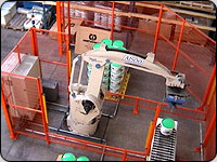 robotic work cell palletising